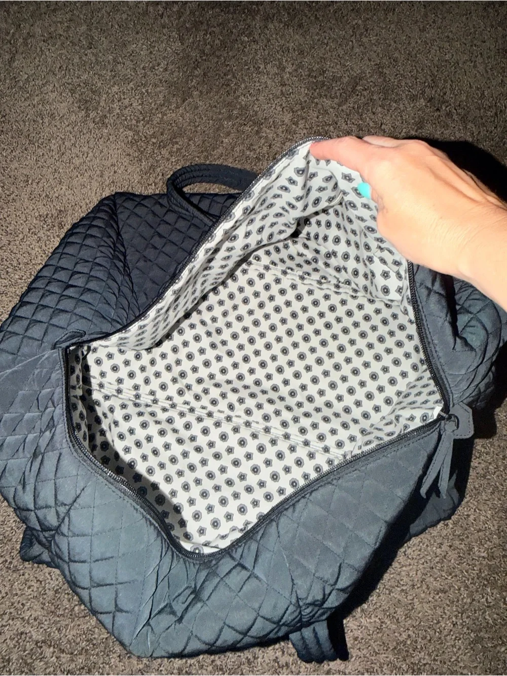 Vera Bradley spacious quilted